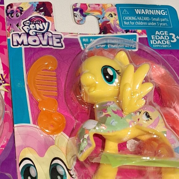 All about Fluttershy my little pony toy G4 FIM New on card - Picture 3 of 7